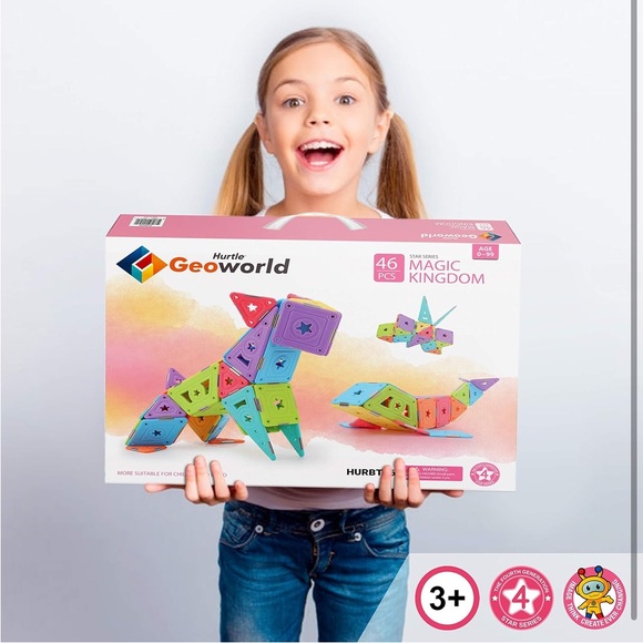 Hurtle Magnetic Building Blocks for Kids..46 pieces..(NWT) - Picture 7 of 8